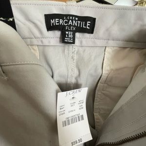 J.Crew Mercantile Flex W 32 L 30. New with tags.